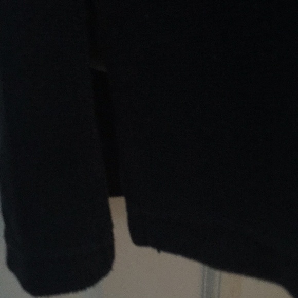 Short sleeved black knitted top size Large - Picture 4 of 5